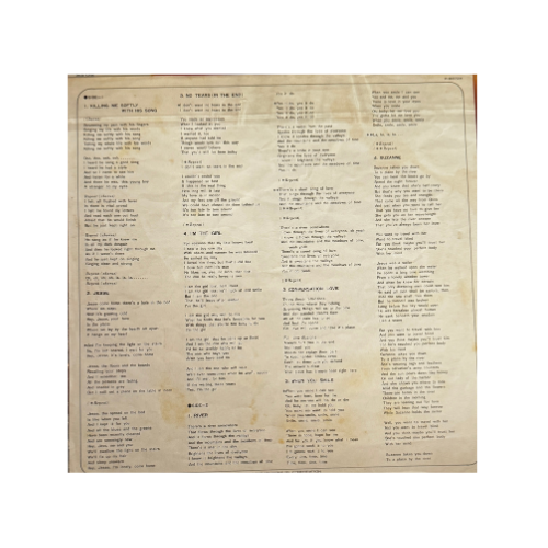 Killing Me Softly (Standard Black Vinyl)