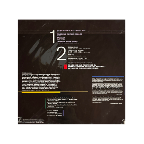 Somebody's Watching Me (Standard Black Vinyl)