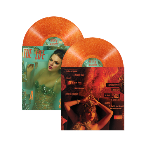 The Life of a Showgirl (Sweat & Vanilla Perfume Edition Portofino Orange Glitter Vinyl)