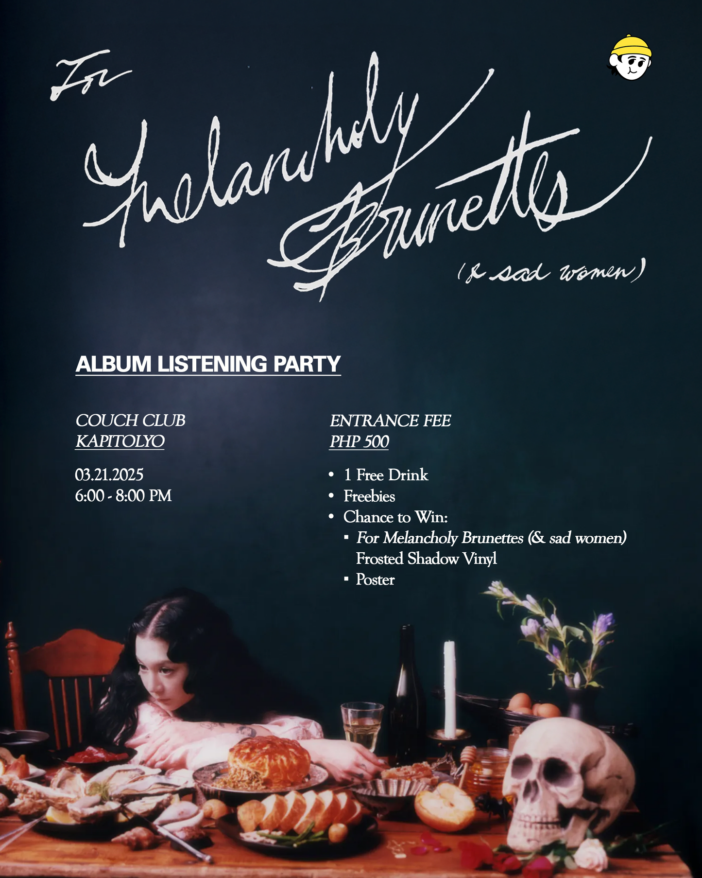 For Melancholy Brunettes (& sad women) Album Listening Party