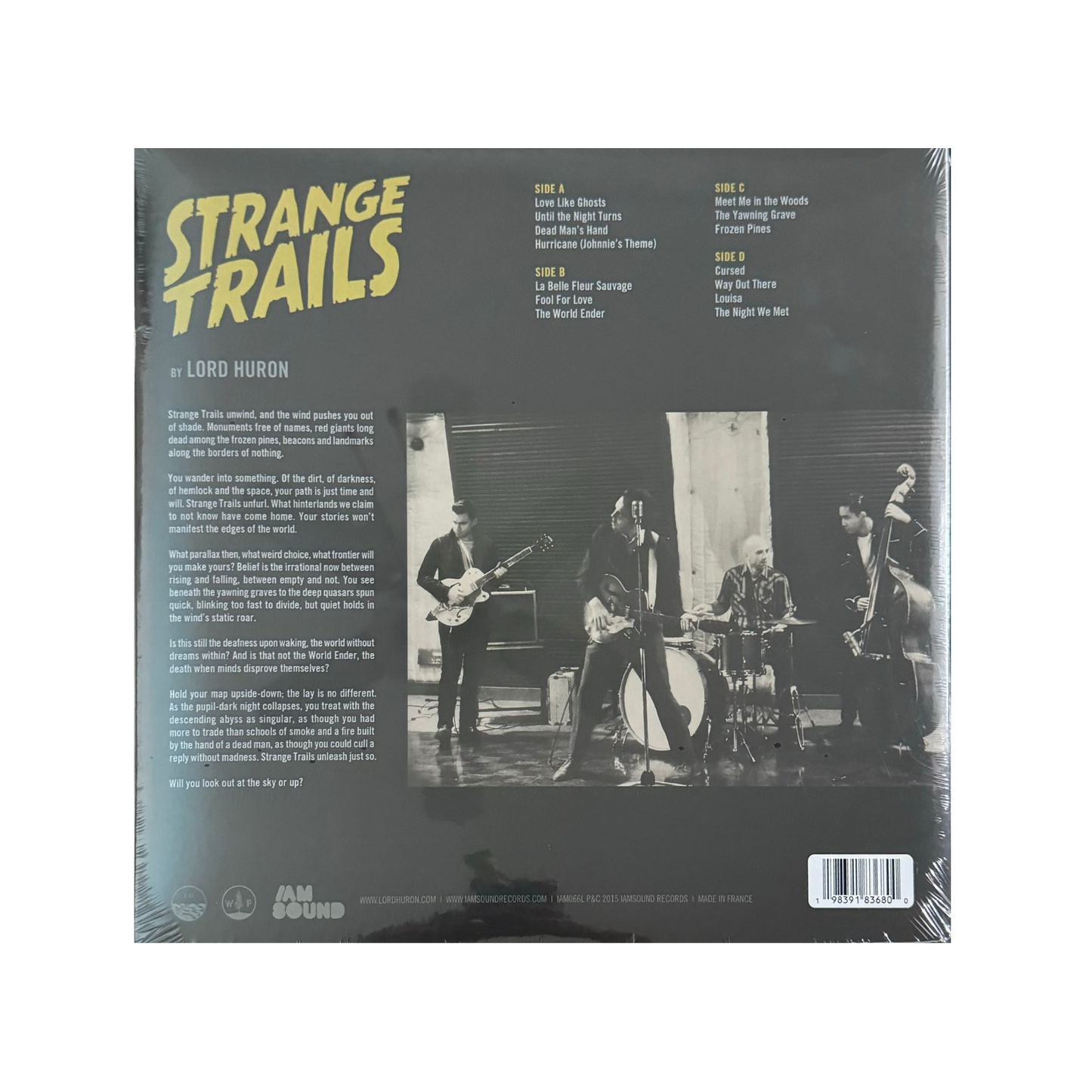 Strange Trails (Limited Edition 2xLP Opaque Light Blue Colored Vinyl)