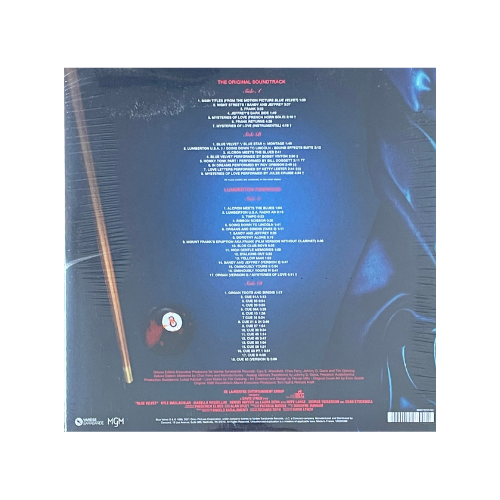 Blue Velvet (Original Motion Picture Soundtrack) [RSD 2022 Exclusive 2xLP Blue Marbleized Vinyl]