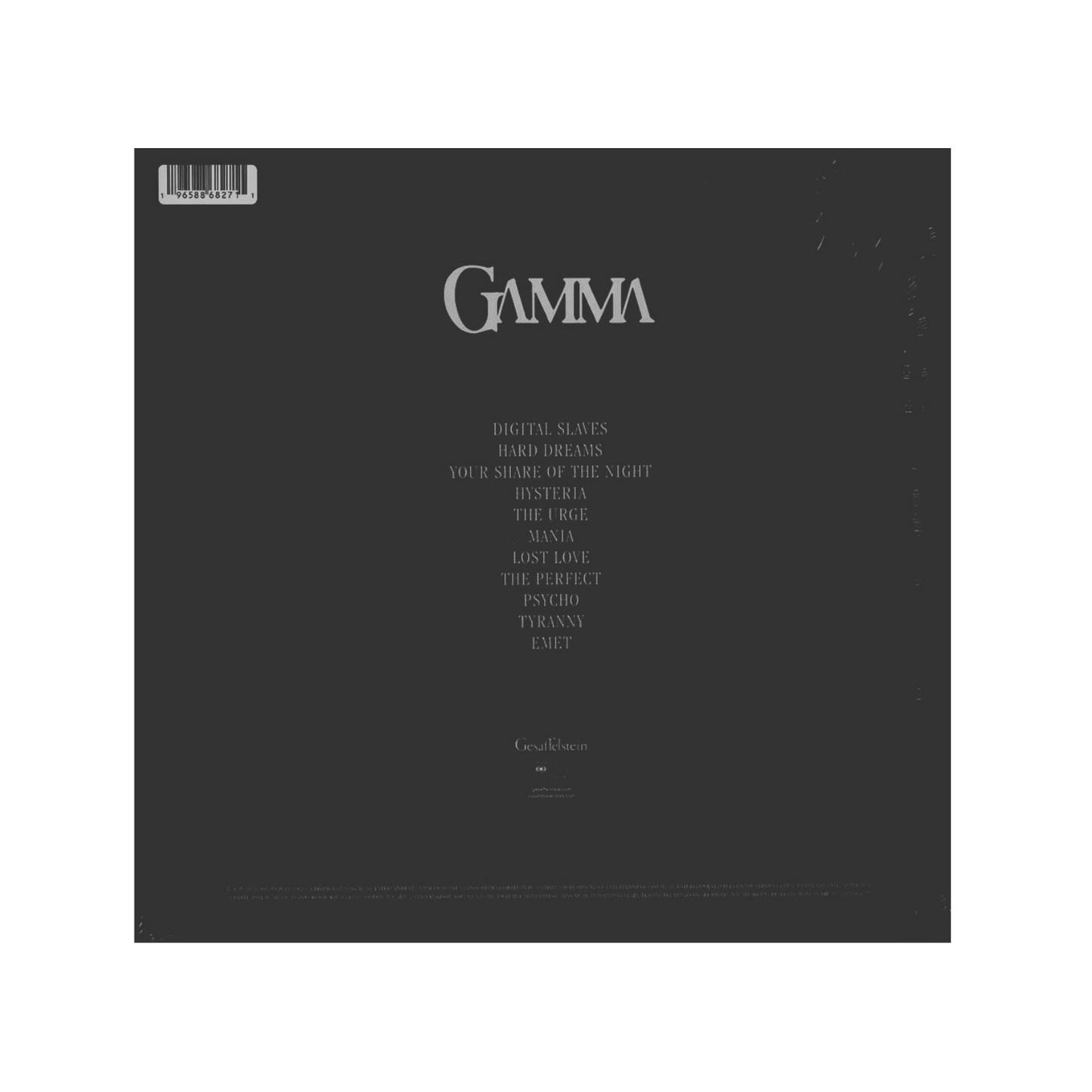 Gamma (Standard Black Vinyl)