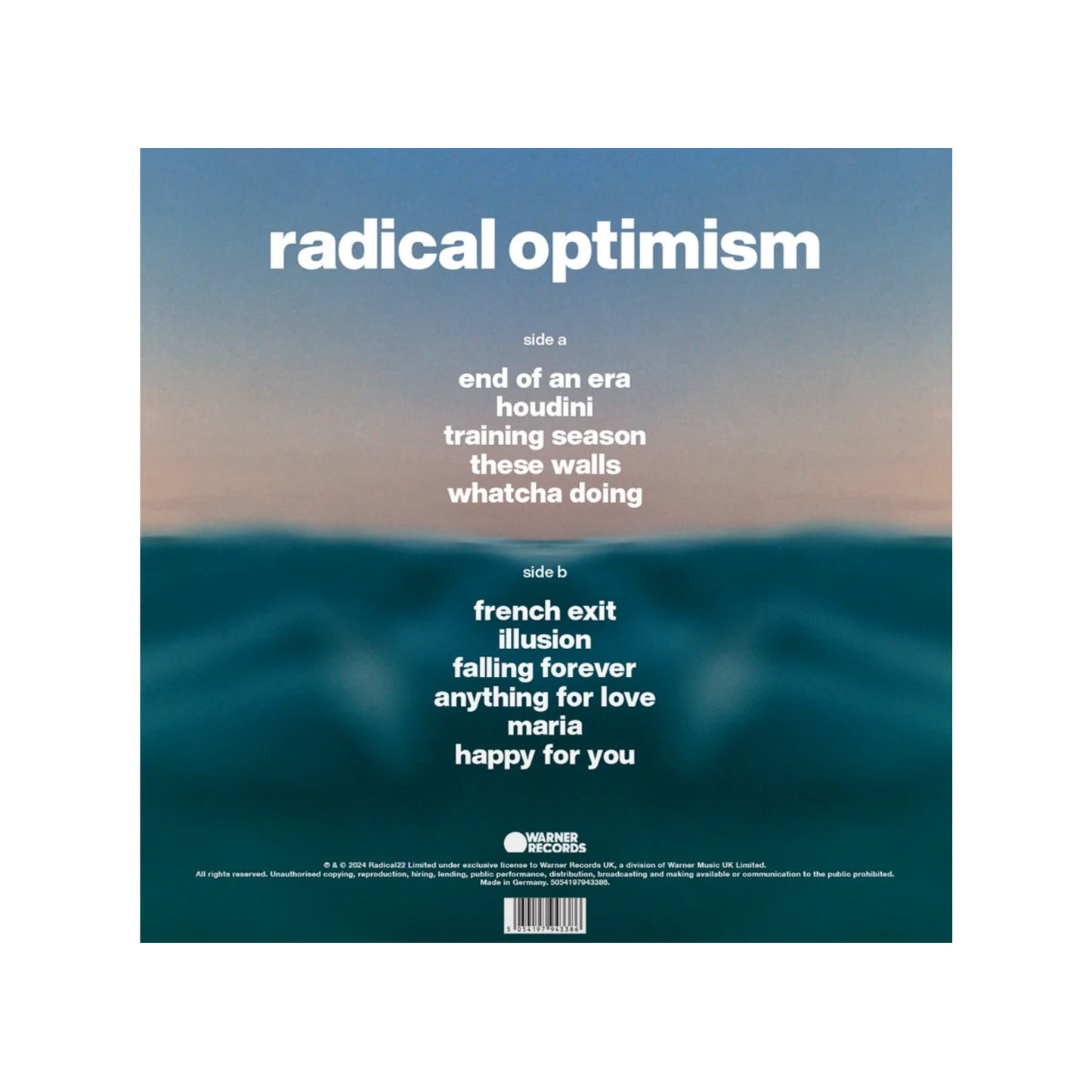 Radical Optimism (Crystal Clear Vinyl)