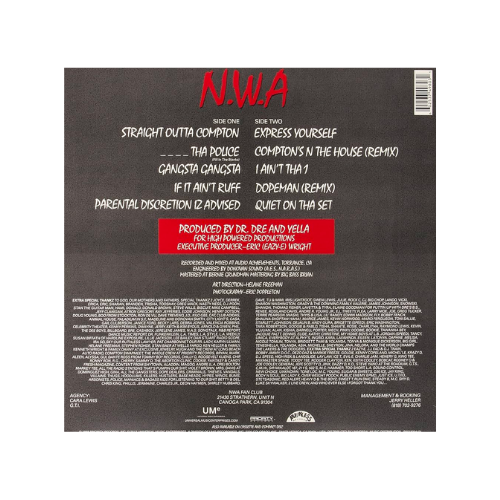 Straight Outta Compton (Standard Black Vinyl)